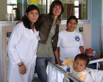 Freiwilliger in Ecuador