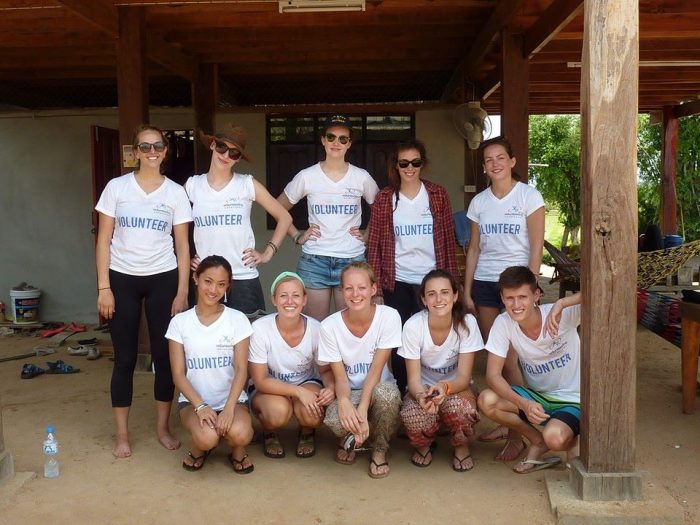 one week volunteering in Thailand